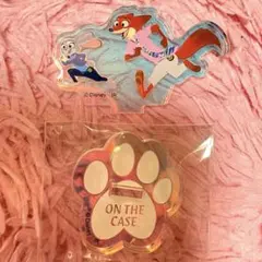 ズートピア オーロラアクリルスタンド ジュディ ＆ ニック アクスタ