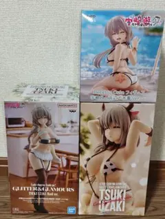 宇崎ちゃんは遊びたい フィギュア 宇崎月 3点セット