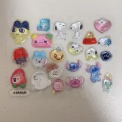 ボンボンドロップシール おすそ分け スティッチ スヌーピー たまごっち