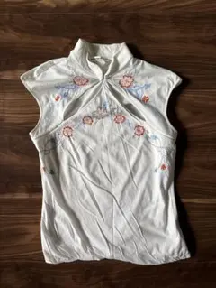 VIVIENNE TAM チャイナカラー 刺繍トップスのサムネイル