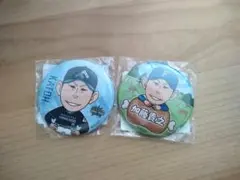 ファイターズ加藤貴之投手 ガチャバッジ 2個セット
