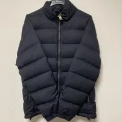 【送料無料:クリーニング済】ÉDIFICE 黒 ダウンジャケット ブラック