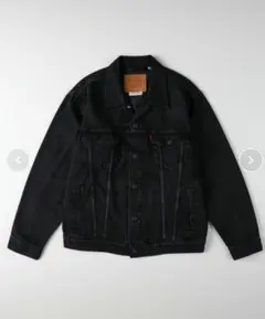 リーバイス　プレミアム　トラッカーデニムジャケット　ブラック