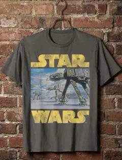 スター・ウォーズ 】Xウィング 新品Tシャツ サイズL チャコールグレー 