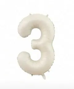 ３　ナンバーバルーン 誕生日 お祝い 数字 バルーン 風船