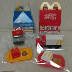マクドナルド ハッピーセット ミニチュア４点