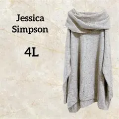 Jessica Simpson アイボリー ニット セーター 【4L】
