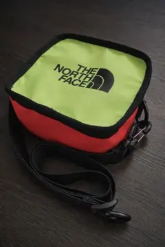 【THE NORTH FACE】ショルダーバッグ 蛍光グリーン/レッド
