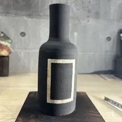 ノ*ズ様 黒い陶器の花瓶