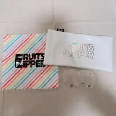 FRUITS ZIPPER zoffコラボ メガネケース メガネ拭き　デモレンズ