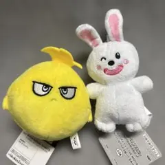 新品タグ付き たべっ子どうぶつ カバンに付けられるぬいぐるみ ゴッチャン.うさぎのサムネイル