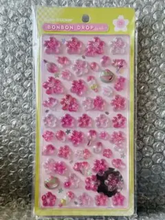ボンボンドロップシール　和柄　桜　新品　正規品