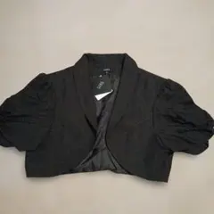 GIRL ボレロ ショート丈　ブラック XL 新品のサムネイル