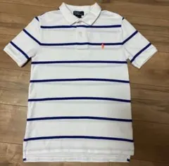 Poloラルフローレン　定番ポロシャツ キッズサイズM(10-12)ポニー刺繍