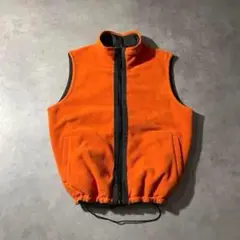 00s old UNIQLO 2way nylon fleece vest