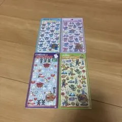 正規品　ボンボンドロップシール　ズートピア　ベイマックス　スティッチ2種