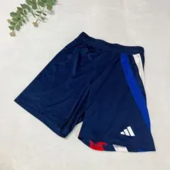 アディダス　ハーフパンツ　ネイビー　3色　M　スポーツ　ジャージ