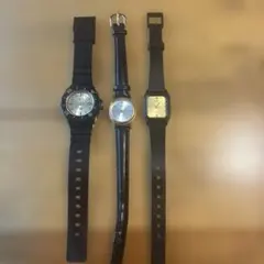 CASIO レディース腕時計　3点セット