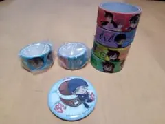 くら寿司　コナン　マスキングテープ　缶バッチ　赤井秀一