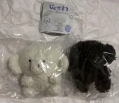 じょせまる　ぬいぐるみ　ガチャ　白　黒