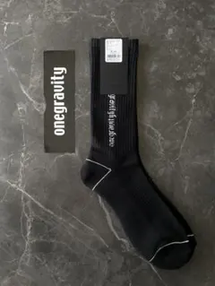 ESTNATION onegravity ブラック リブソックス