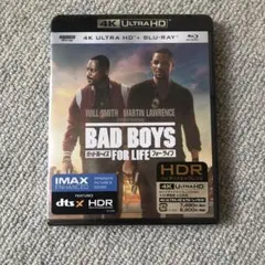 未開封BAD BOYS FOR LIFE 4KUltraHD + Blu-ray