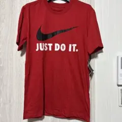 ナイキ JUST DO IT ロゴTシャツ レッドタグあり未使用 Sサイズ