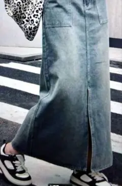 DAZY ロングデニムスカート