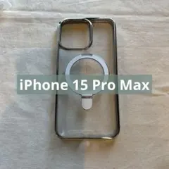 ☆　iPhone 15 Pro Max ケース リング付き Magsafe対応