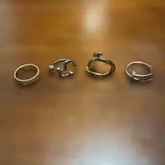 指輪4点セット