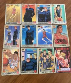 【美品・キラあり】SLAM DUNK トレーディングカード12枚セット