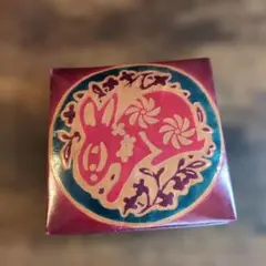 うさぎモチーフ コインケース 小銭入れ ボルドー