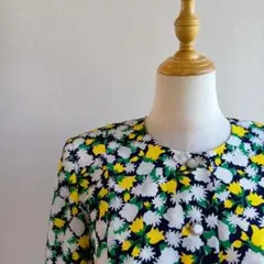 花柄 ジップアップブルゾン スカート セットアップ - メルカリ