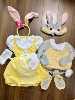 とんすけ ミスバニー ディズニー コスプレ キッズ 子供 Dハロ