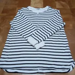 niko and ... ストライプ 長袖暖かいTシャツ M