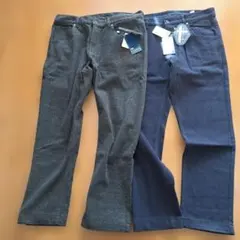 フィドラ ゴルフパンツ ネイビー グレー L 新品 未使用 2枚