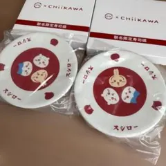 未使用】ちいかわ飯店 ラーメンどんぶり れんげ 餃子皿 ハチワレ