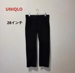 UNIQLOウルトラストレッチスキニーフィットジーンズ・ブラック28インチ