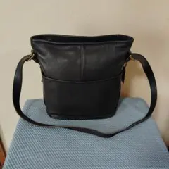 COACH オールドコーチ レザー 紺のサムネイル