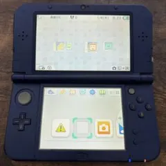 【液晶美品】Newニンテンドー3DS LL メタリックブルー