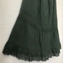 ティアードスカート ロングスカート