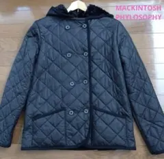 マッキントッシュキルティングコート 　裏ボアキルティング ダブルジャケット　38