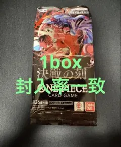 ワンピースカードゲーム 決戦の刻 未開封24パック未サーチ品 - メルカリ