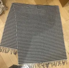 千鳥格子柄 大判ストール