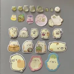 すみっコぐらし　ねこ　ボンボンドロップ　ふにふに　キラキラ　シール　ステッカー