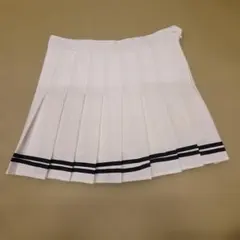 XIN YI ZU WEARS プリーツミニスカート ホワイト