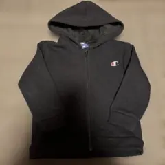 Champion ブラック パーカー 100