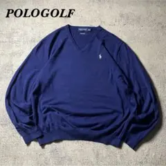 POLOGOLFカシミヤニットRalph Laurenラルフローレンネイビー