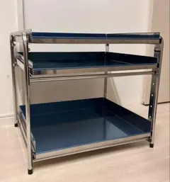 IKEA PLATSA プラッツァ オープンシェルフユニット ブルー/ホワイト