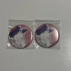 名探偵コナン 公式アプリ ミステリートレイン 缶バッジ 工藤有希子2個セット